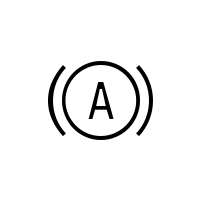 ”AUTOHOLD”-systemadvarsel